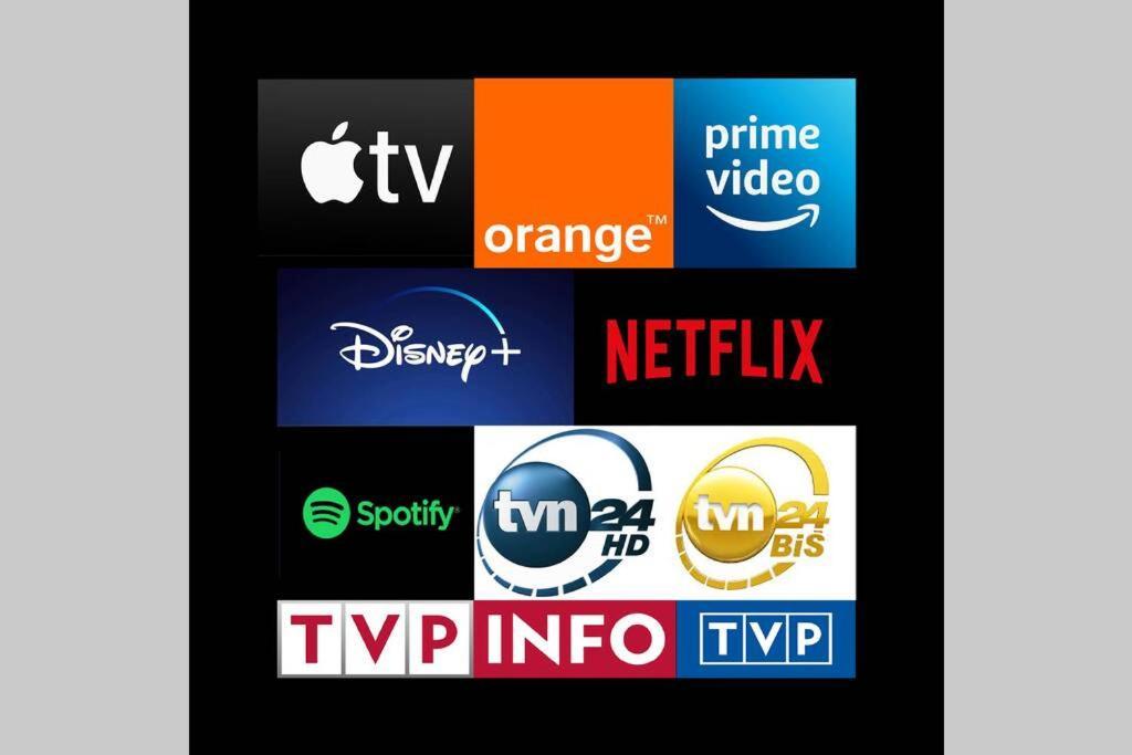 Orange Metro Fast Wifi 1Gbs Big Tv Hbo Appletv Appartement Warschau Buitenkant foto
